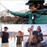 The Elite Hunter 7FT Fishing Rod, IM 6 Graphite Spinning Rod and Casting Rod