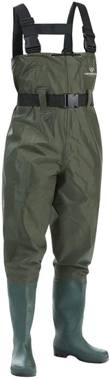 Fly Fishing Waders, Breathable Waders For Men And Women With Wading Belt