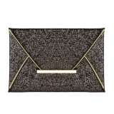 Fashion Style    Leather Clutch Bag  ElegantEnvelope Design Sparkling Sequins