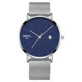 NIBOSI Ultra Thin Luxury Mens Watch