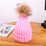 Pom Pom Knitted Beanie