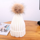 Pom Pom Knitted Beanie