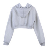 Womens Crop Hoodie