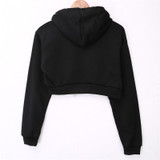 Womens Crop Hoodie