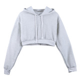 Womens Crop Hoodie
