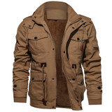 Mountainskinn Mens Winter Fleece Jacket