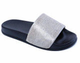 Crystal Bling Beach Slides