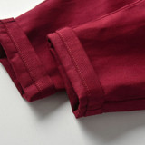 Tem Doger Boy Clothing Sets Tie Blouse+Pants 2PCS Outfit