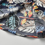 Tem Doger  Boys Clothes Short Sleeve Tie Floral Shirt+Shorts 2PCS Outfits