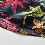 Tem Doger Boy Boys Clothes Floral Tie Shirt+Shorts 2PCS Outfits