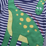 Tem Doger Baby Boy Tops Children Striped T-shirts Kids Summer T-shirt For Boys Clothing Dinosaur Cotton Clothes Boys Tee Shirt Tem Doger Baby Boy Tops Children Striped T-shirts Kids Summer T-shirt For Boys Clothing Dinosaur Cotton Clothes Boys Tee Shirt