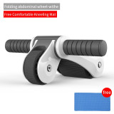 ABS fitness roller abdominal exercise foldable fitness roller equipment