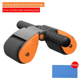 ABS fitness roller abdominal exercise foldable fitness roller equipment