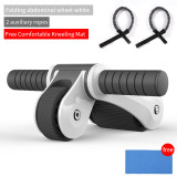 ABS fitness roller abdominal exercise foldable fitness roller equipment