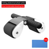 ABS fitness roller abdominal exercise foldable fitness roller equipment