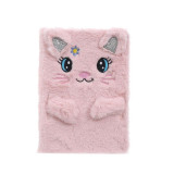 Plush Cartoon Cute Diary Book Notebook Notepad Paper Planner