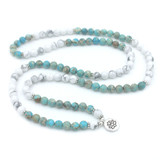 Howlite Mala Bracelet Howlite Mala Bracelet