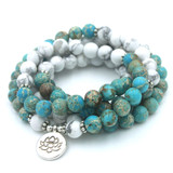 Howlite Mala Bracelet Howlite Mala Bracelet