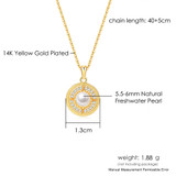 Luxe Pearl Pendant Necklace
