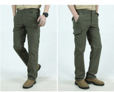 Men's Lightweight Tactical Pants Breathable Summer Casual Army Military Long Trousers Male Waterproof Quick Dry Cargo Pants