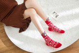 2020 Christmas FRIGG Santa Socks