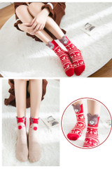 2020 Christmas FRIGG Santa Socks