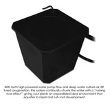12-site Bubble Flow Buckets Hydroponic Grow system