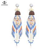 Boho Leaf Dangle Earring