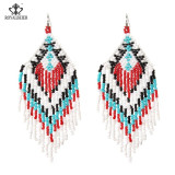 Boho Leaf Dangle Earring