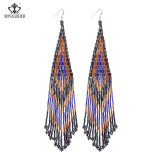 Boho Leaf Dangle Earring