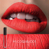 Matte Liquid Lipstick Waterproof Moisturizer Smooth Lip Stick Long-lasting Lip Tint Cosmetic Lip Makeup