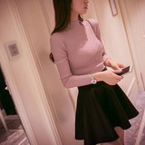 Turtleneck Sweater Women Sweaters Fashion Jersey Women Pullover