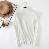 Turtleneck Sweater Women Sweaters Fashion Jersey Women Pullover