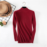 Turtleneck Sweater Women Sweaters Fashion Jersey Women Pullover