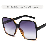 Vintage Oversize Square Sunglasses