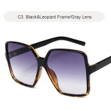 Vintage Oversize Square Sunglasses