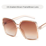 Vintage Oversize Square Sunglasses