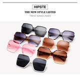 Vintage Oversize Square Sunglasses
