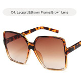 Vintage Oversize Square Sunglasses