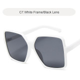 Vintage Oversize Square Sunglasses