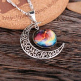 Handmade Moonstone Charm Necklace Handmade Moonstone Charm Necklace