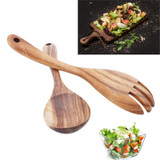 Wooden Salad Serving Spoons - Set of 2