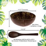Coconut Bowls And Wooden Spoon Sets Coconut Bowls And Wooden Spoon Sets