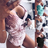 V Neck Bodysuit