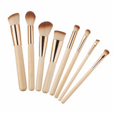 Gold Make Up Brushes | 8 Piece Set Gold Make Up Brushes | 8 Piece Set