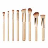 Gold Make Up Brushes | 8 Piece Set Gold Make Up Brushes | 8 Piece Set