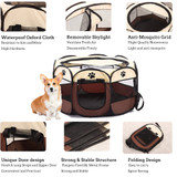 Pets Portable Folding Playpen