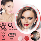 3 in 1 Portable Makeup Mirror Led Light