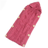Baby Knitting Wool Crochet Winter Sleeping Bag