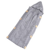 Baby Knitting Wool Crochet Winter Sleeping Bag